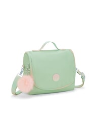 KIPLING NEW KICHIROU Torba na lunch z paskiem na ramię miękki zielony metalik - Torby i akcesoria dla dzieci - 2