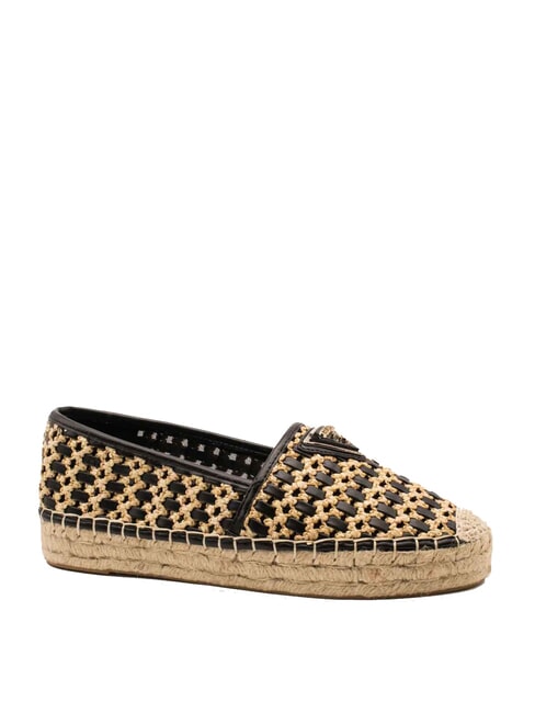 JOLANDON  Mokasyny espadryle CZARNY - Buty damskie