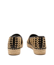 GUESS JOLANDON  Mokasyny espadryle CZARNY - Buty damskie - 3