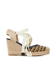 GUESS CYRENAM  Wysokie sandały espadryle - Buty damskie