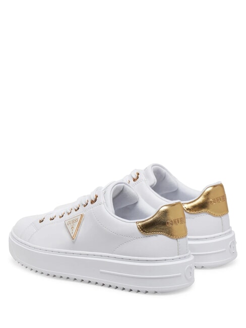 DENESA Adidasy białe złoto - Buty damskie