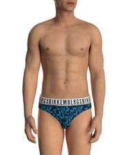 BIKKEMBERGS BRIEF MIX 3 poślizg ocean - Majtki męskie - 4