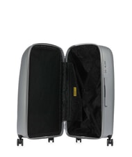 MANDARINA DUCK D-DROP 2.0 Duży w&oacute;zek SREBRNY - W&oacute;zki twarde - 2