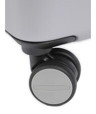 MANDARINA DUCK D-DROP 2.0 Duży w&oacute;zek SREBRNY - W&oacute;zki twarde - 5