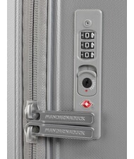 MANDARINA DUCK D-DROP 2.0 W&oacute;zek średniej wielkości SREBRNY - W&oacute;zki twarde - 4