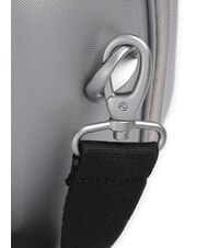 MANDARINA DUCK D-DROP 2.0 Twarda kosmetyczka z paskiem na ramię SREBRNY - Kosmetyczka - 4