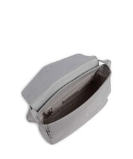 MANDARINA DUCK MELLOW LEATHER Torba sk&oacute;rzana z klapką niebo grudniowe - Torby damskie - 4