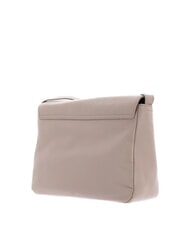 MANDARINA DUCK MELLOW LEATHER Torba sk&oacute;rzana z klapką ciepły szary - Torby damskie - 3
