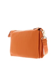 MANDARINA DUCK MELLOW LEATHER Torba sk&oacute;rzana z dwiema przegrodami marmolada - Torby damskie - 3