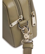MANDARINA DUCK MELLOW LEATHER Sk&oacute;rzana torba na aparat fotograficzny aloes - Torby damskie - 3