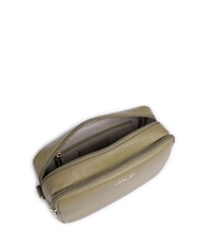 MANDARINA DUCK MELLOW LEATHER Sk&oacute;rzana torba na aparat fotograficzny aloes - Torby damskie - 4