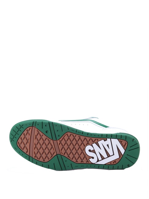 HYLANE  Sk&oacute;rzane trampki zielony pop - Buty uniseks