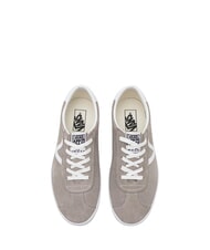 VANS SPORT LOW  Sk&oacute;rzane trampki Khaki/Biały - Buty uniseks - 4