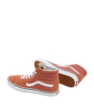VANS SK8-HI  Sk&oacute;rzane trampki teoria koloru kasztanowego - Buty uniseks - 3