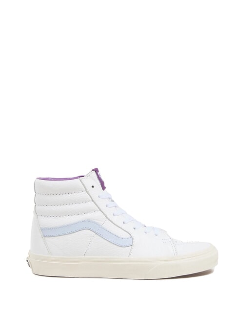 SK8-HI  Sk&oacute;rzane trampki sk&oacute;ra premium halogen niebieski - Buty uniseks