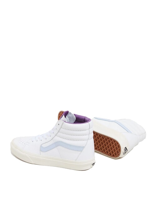 SK8-HI  Sk&oacute;rzane trampki sk&oacute;ra premium halogen niebieski - Buty uniseks