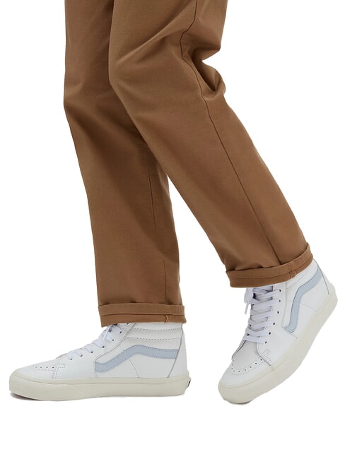 SK8-HI  Sk&oacute;rzane trampki sk&oacute;ra premium halogen niebieski - Buty uniseks