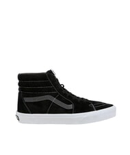 VANS SK8-HI  Sk&oacute;rzane trampki czarna zamszowa świnia - Buty uniseks - 2