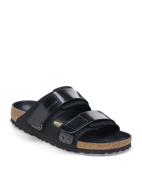 UJI Sandały sk&oacute;rzane czarny - Buty damskie