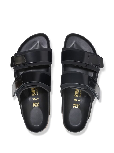 UJI Sandały sk&oacute;rzane czarny - Buty damskie
