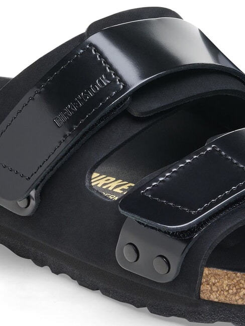 UJI Sandały sk&oacute;rzane czarny - Buty damskie