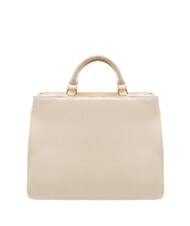 BRACCIALINI GISELLE Torba typu tote z metalowym logo beżowy - Torby damskie - 4