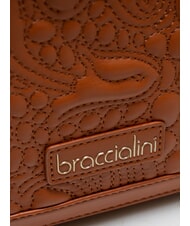 BRACCIALINI GINGER Torba na ramię z klapką brązowy - Torby damskie - 5