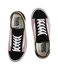 VANS STYLE 36 DECON Trampki z pł&oacute;tna i sk&oacute;ry  liliowy - Buty uniseks - 4