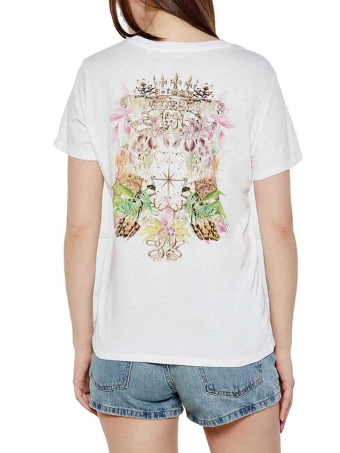 SS NATURESCAPE  Koszulka bawełniana czysto biały - Koszulki i topy damskie
