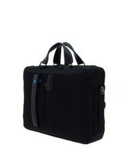 PIQUADRO P16 Teczka na laptopa 15,6" - iPad 10,5" SZEWRON/CZARNY - Teczki robocze - 2