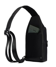 PIQUADRO WOLLEM iPad Mini Sling / Plecak Czarny - Torby na ramię męskie - 4