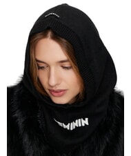 PINKO MINUET Kominiarka czarna limuzyna - Włosy - 3