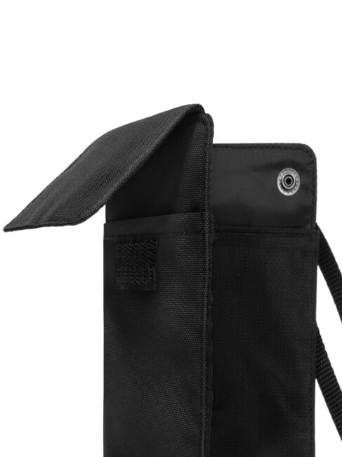DALLER POUCH  Etui na karty z paskiem na ramię CZARNY - Torby na ramię męskie