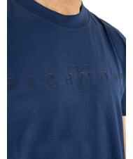 JOHN RICHMOND SOULOKU Koszulka z wytłoczonym logo niebieski średniowieczny - Koszulki męskie - 2