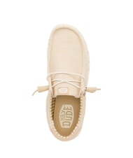 HEY DUDE WALLY STRETCH SOX Mokasyny z siateczki Krem irlandzki/Czapla - Buty męskie - 3