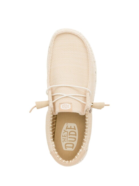 WALLY STRETCH SOX Mokasyny z siateczki Krem irlandzki/Czapla - Buty męskie