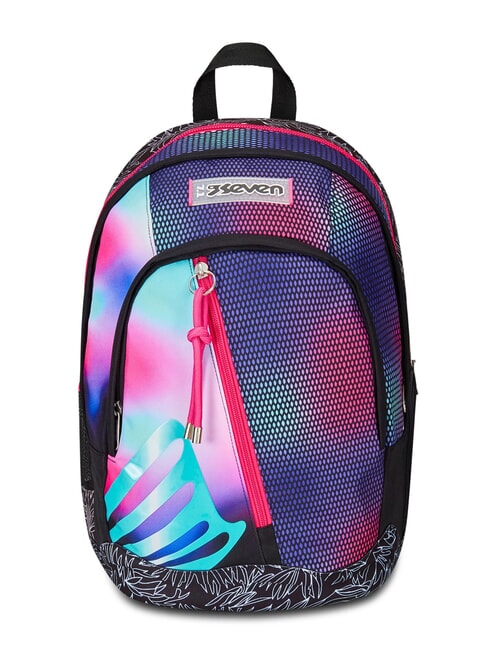 FLEX SHADEFULL GIRL Odpinany plecak na k&oacute;łkach, 3 k&oacute;łka fioletowy - Plecaki z w&oacute;zkiem