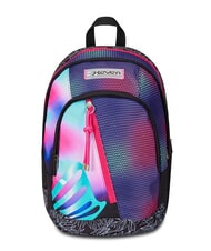SEVEN FLEX SHADEFULL GIRL Odpinany plecak na k&oacute;łkach, 3 k&oacute;łka fioletowy - Plecaki z w&oacute;zkiem - 6