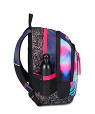 SEVEN FLEX SHADEFULL GIRL Odpinany plecak na k&oacute;łkach, 3 k&oacute;łka fioletowy - Plecaki z w&oacute;zkiem - 8