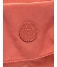 KIPLING CATIA Mała torba na ramię z klapką r&oacute;żowa, futrzana małpka w stylu vintage - Torby damskie - 3