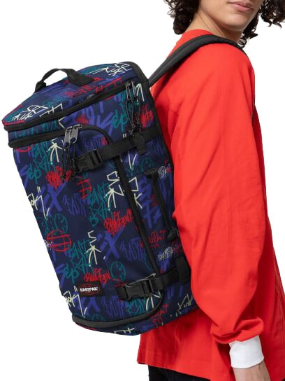 CARRY PACK Torba plecak na laptopa 17" uliczne taginiebieskie - Plecaki szkolne i rekreacyjne