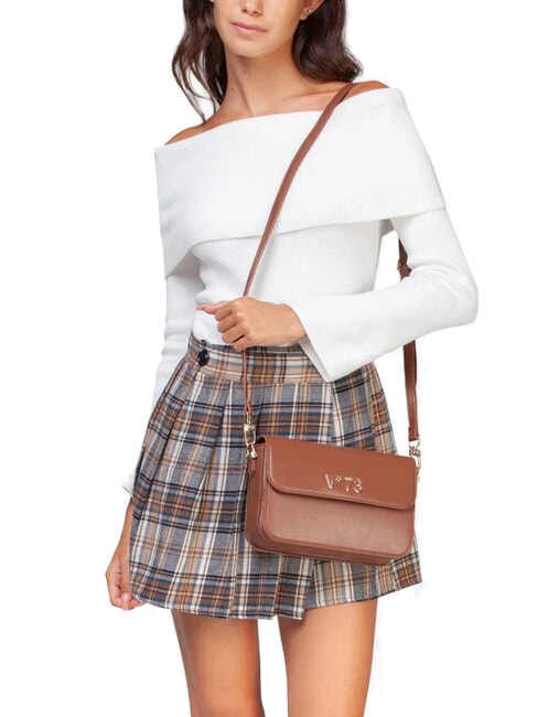 BAMBOO BAG Torba na ramię z klapką sk&oacute;ra - Torby damskie