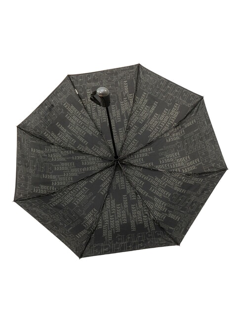 JUMBO Miniaturowy automatyczny parasol czarne logo 01 - Parasole