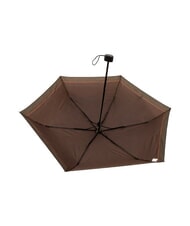 FERR&Egrave; MINI Wiatroszczelny parasol ręczny brązowy krawat 02 - Parasole - 3