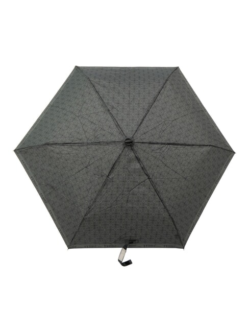 MINI Wiatroszczelny parasol ręczny szary krawat 01 - Parasole