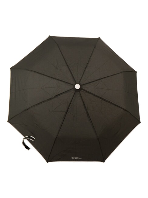 MINI Automatyczny parasol otwierany/zamykany czarny / biały - Parasole
