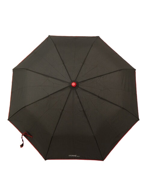 MINI Automatyczny parasol otwierany/zamykany czarny / czerwony - Parasole
