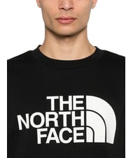THE NORTH FACE EASY Bluza z okrągłym dekoltem i dużym logo czarny tnf - Bluzy męskie - 3