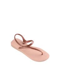 HAVAIANAS FLASH URBAN  Klapki r&oacute;żowy/złoty - Buty damskie - 3