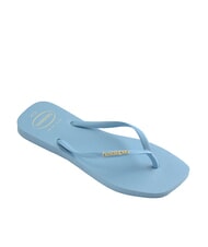 HAVAIANAS SQUARE LOGO Klapki lawendowy niebieski - Buty damskie - 2